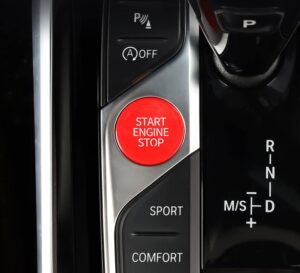 RED START STOP BUTTON bmw g20