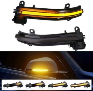 LED Dynamic Sequential Turn Signals Mirror Lights for BMW F30